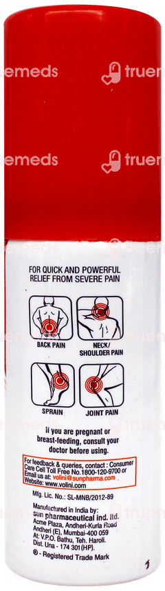Volini Maxx 3X Faster Pain Relief Spray 25Gm Volini Maxx 3X Faster Pain Relief Spray 25Gm